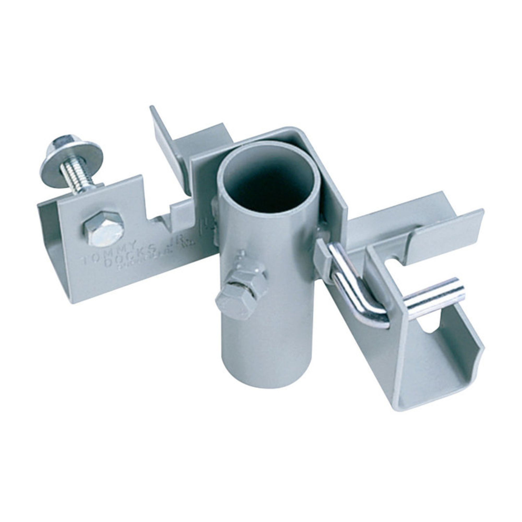 Tommy Docks Inside Corner Dock Bracket - 8.6in. x 11.9in., Regular Duty, Gray, Model# A-50002